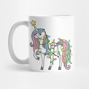 Tree Unicorn -Sweatshirt Christmas T-shirt for boy's and girl's Mug